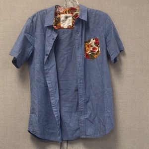 Blue hawaiian shirt
